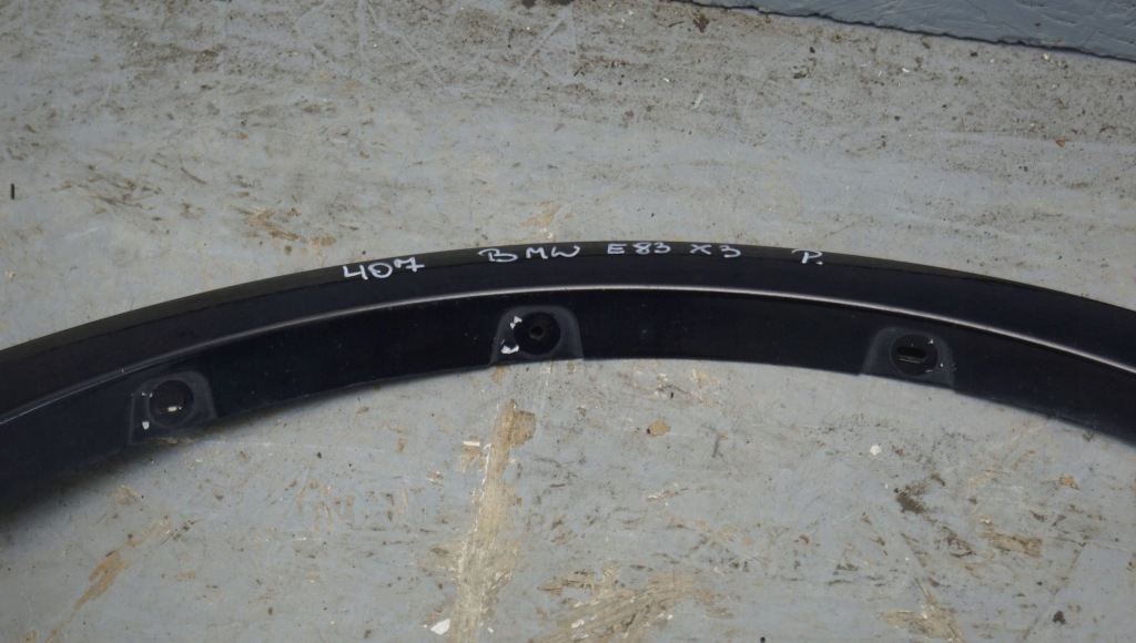 фото №8, Молдинг крыла правый перед bmw x3 e83 m-pakiet lift 3414436 407
