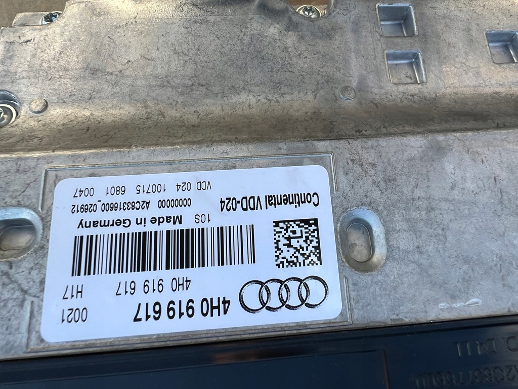 фото №5, Audi a8 d4 дисплей дисплей head-up 4h0919617