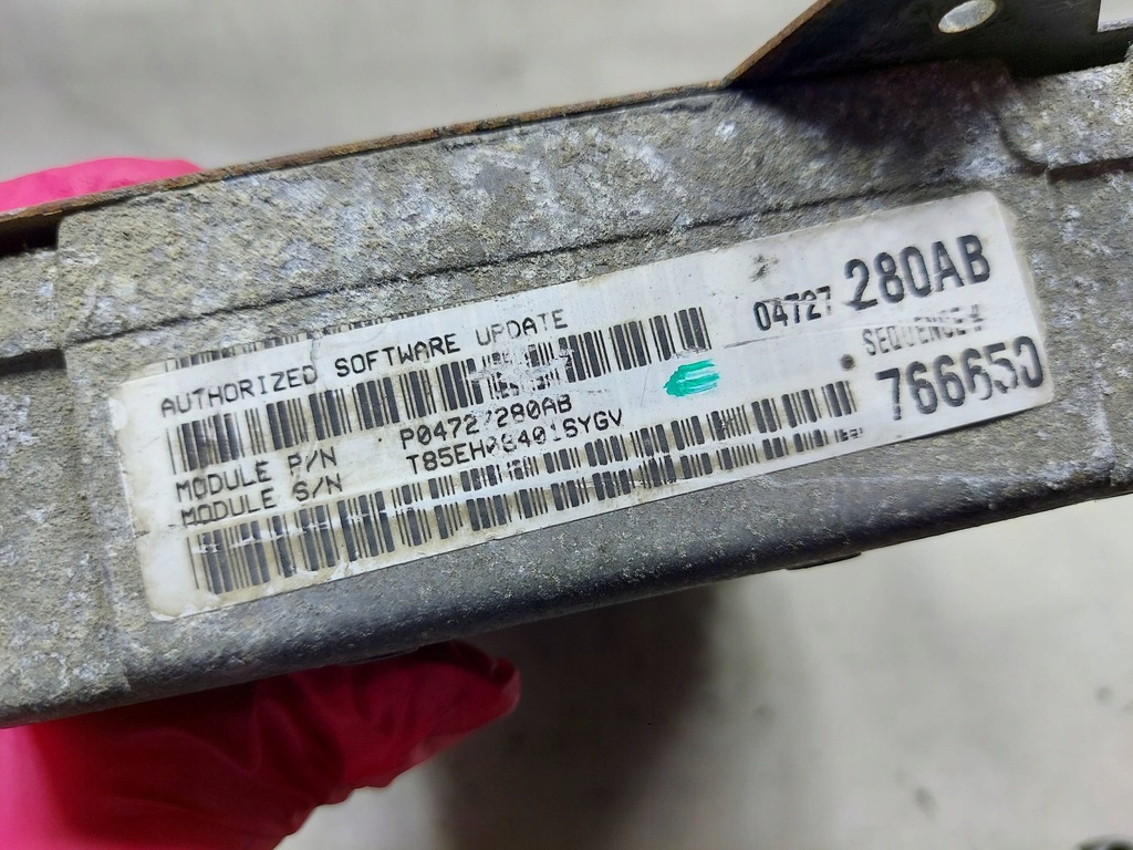 фото №7, Блок керування двигуна 04745860 chrysler pt cruiser 2.0