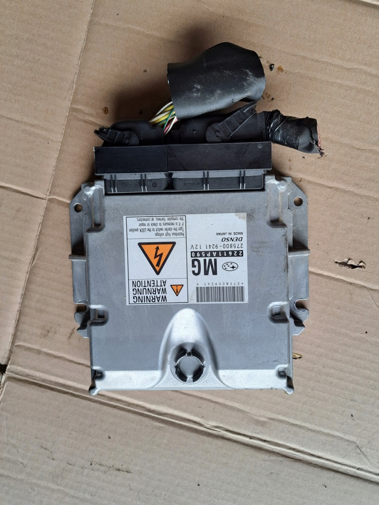 фото №1, Бортовой компьютер блок управления двигателя subaru legacy iv forester outback 2.0 22611ap590