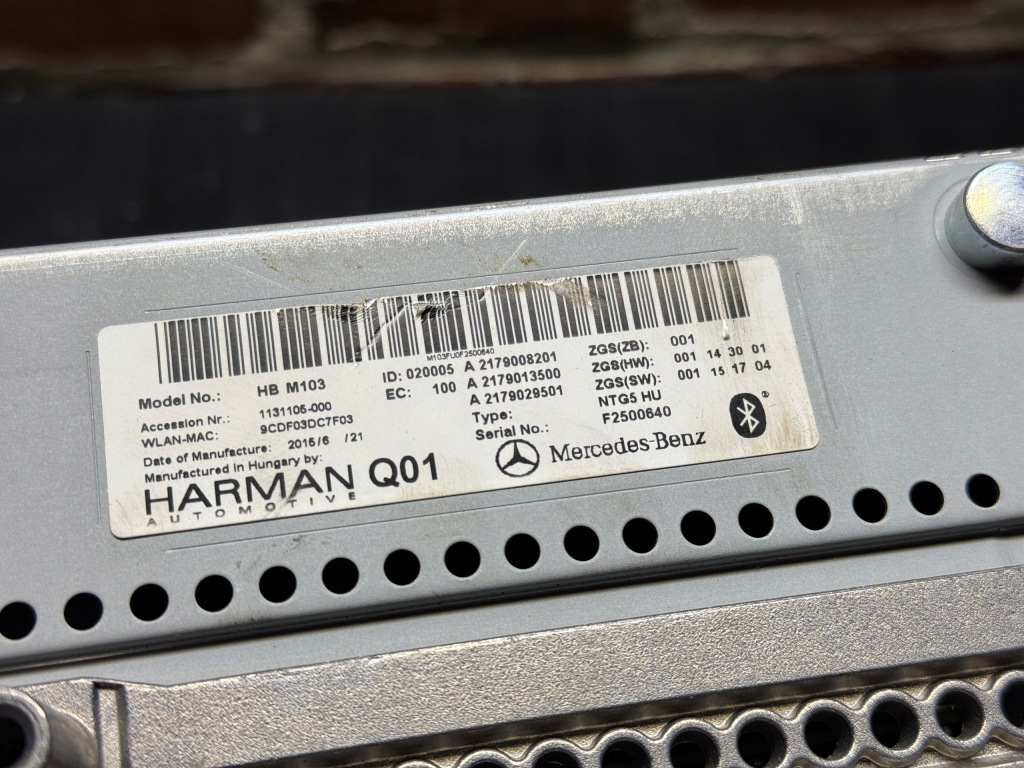 фото №4, Mercedes w222 радио навигация a2179008201