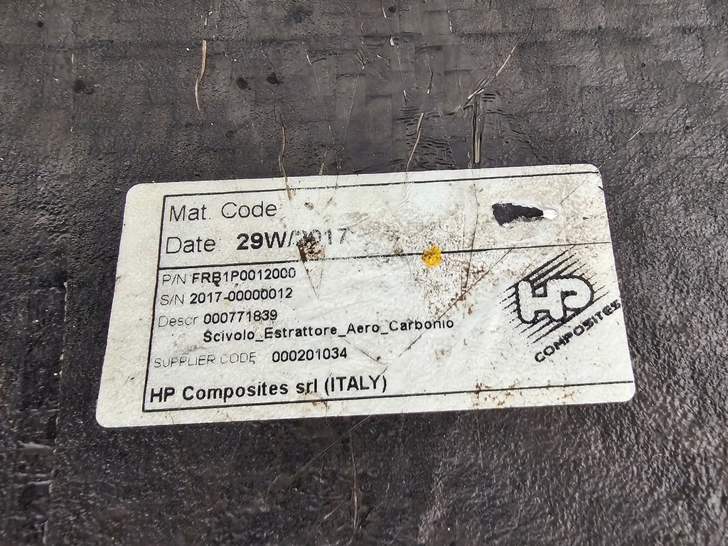 фото №13, Ferrari 488 pista дифузор задня задній карбон