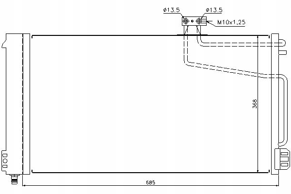 фото №2, Nissens 940145 конденсатор, кондиціонер