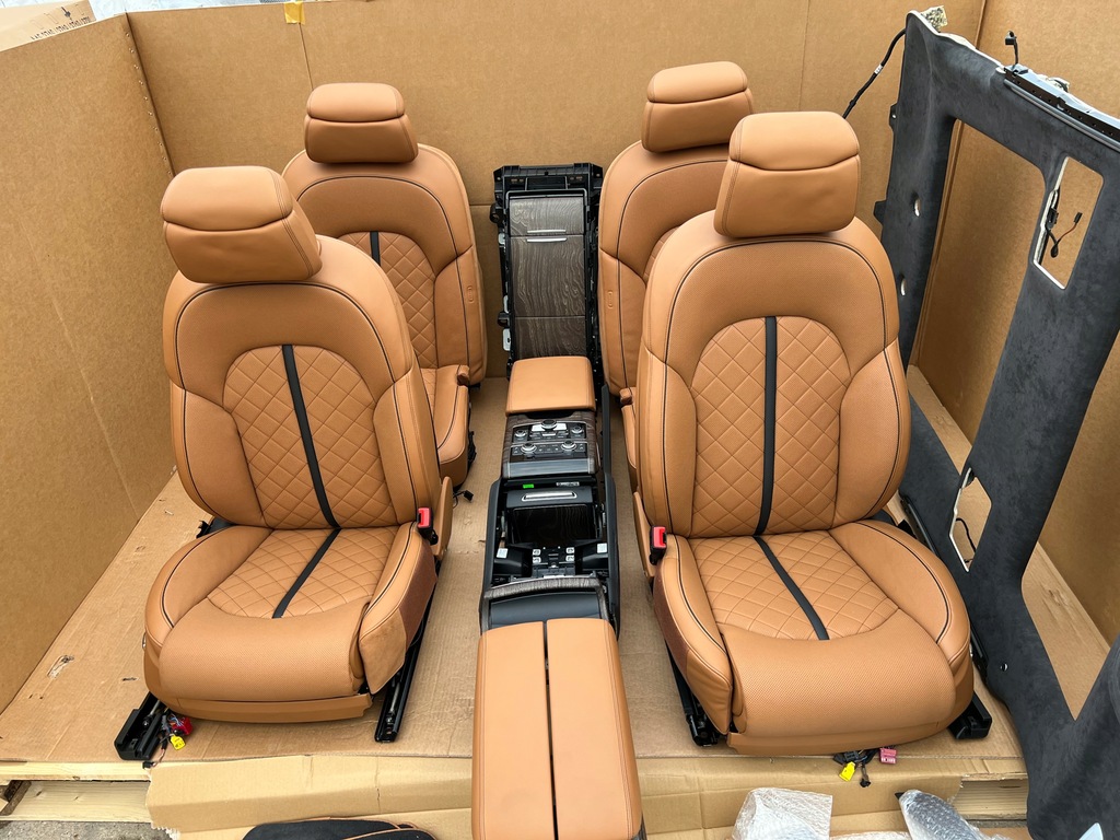 фото №1, Audi a8 d4 4h сиденья audi exclusive long туннель rse