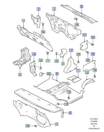 фото №1, Захист картера масляний ford galaxy mk2 2000-06 1.9