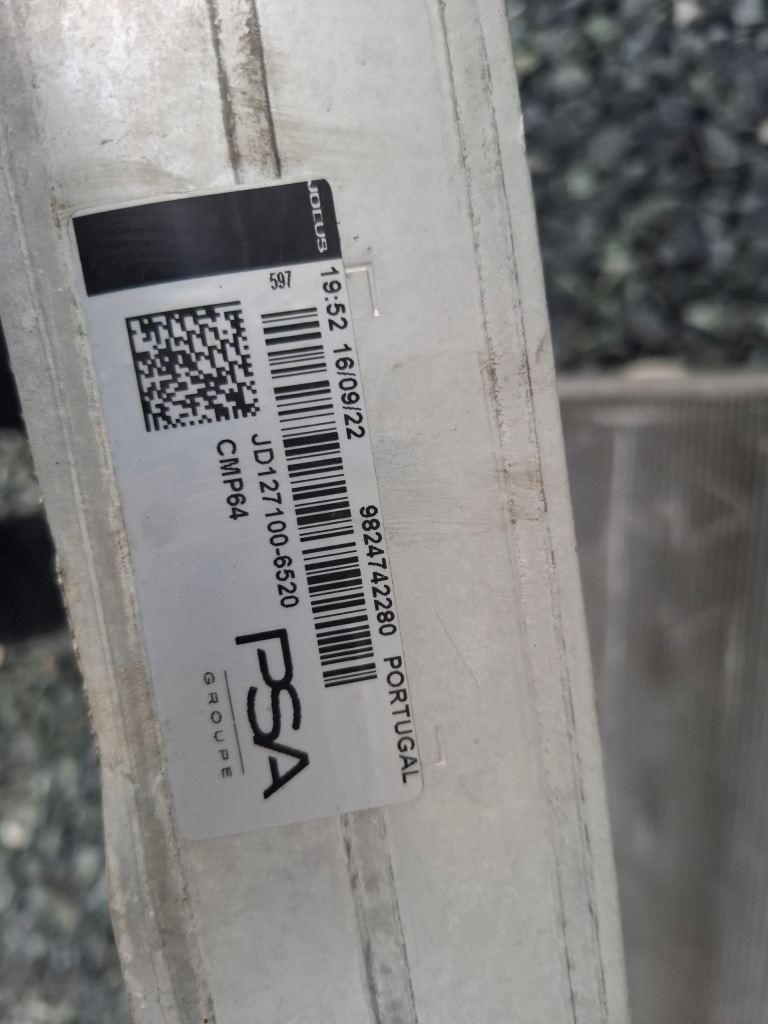 Ремень передний радиатор воды кондиционера peugeot 208 2 corsa f 2019- #9977 с Разборки