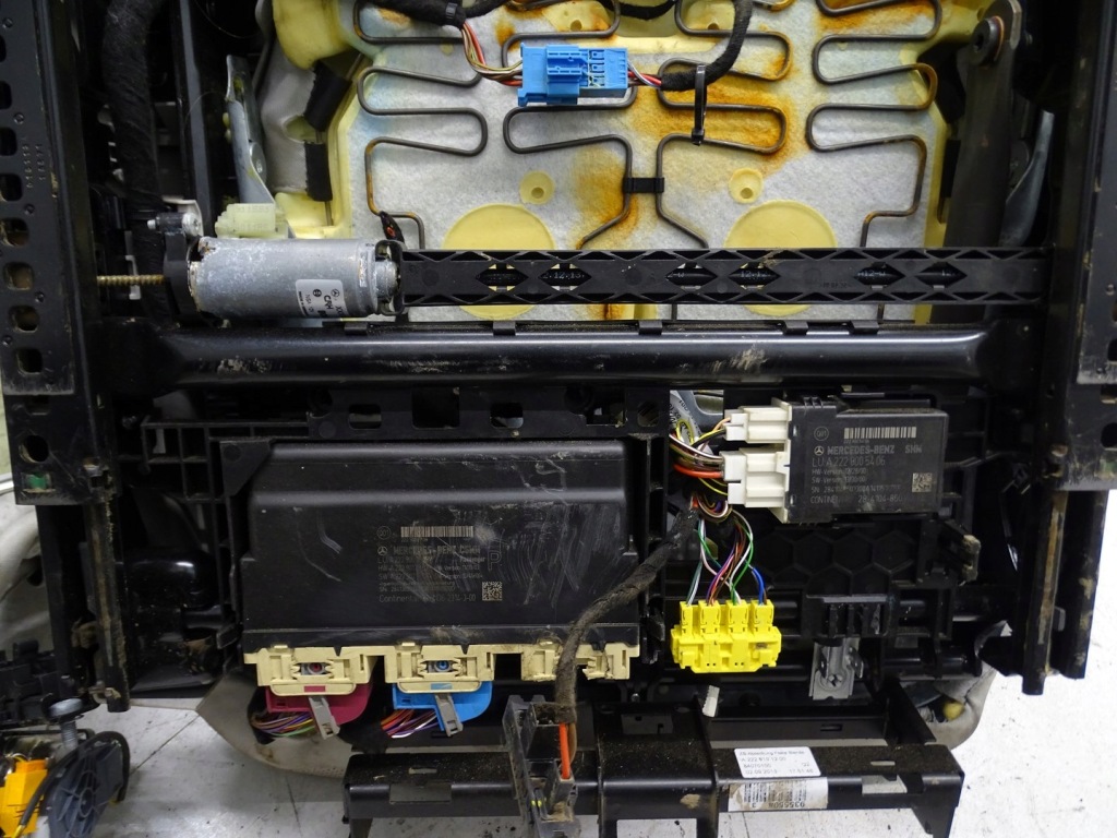 Купити Сидіння правий лівий перед задня заднє сидіння спинка світла шкіра mercedes s w222 13-