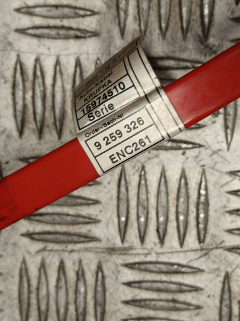 Bmw оригинальный номер 9259326 3' f30 f31 4' f32 f33 шланг кабель аккумулятор plus Недорого