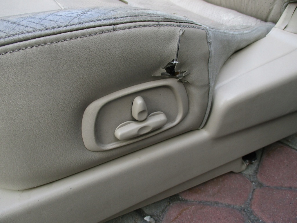 фото №5, Mitsubishi pajero iii 5d 99-06 сидіння заднє сидіння шкіра