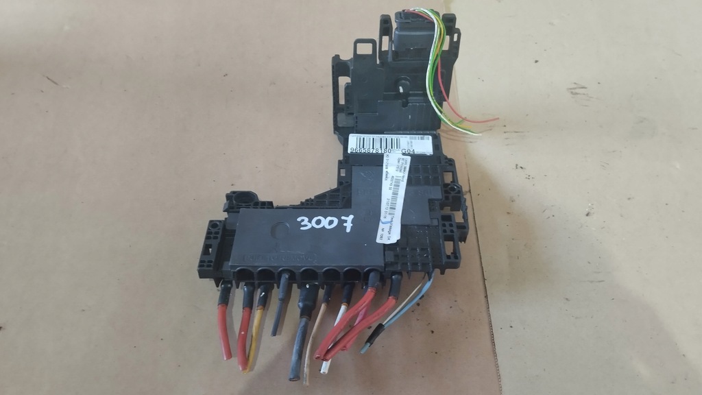 фото №1, Клема модуль блок керування напруги акумулятор peugeot citroen 9665878180