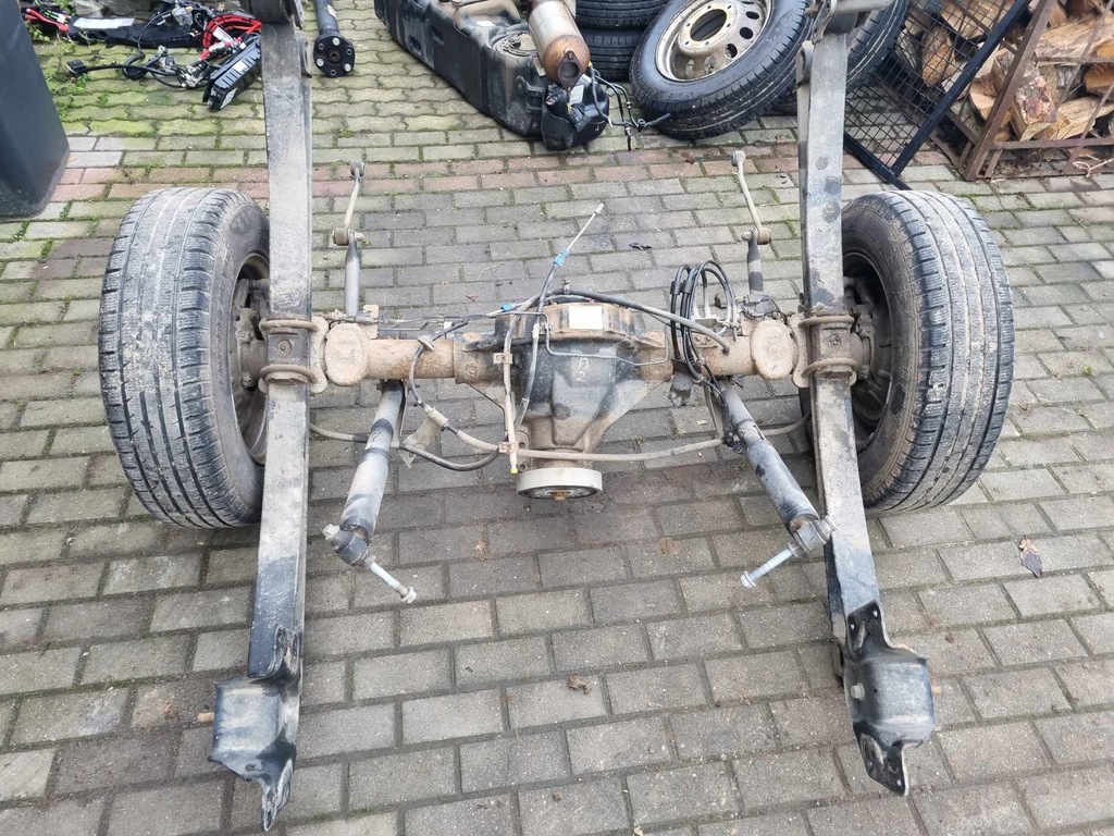 фото №1, Ford trasit міст ресора ресори амортизатор щітка 2.0dci 40kk 21r