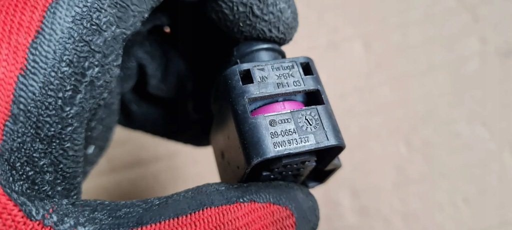 фото №7, A5 8w штекер колодка лампи full led 8w0973737 8pin a4 b9 8w q5