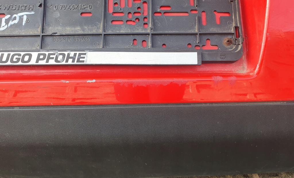 Бампер задній задня seat arosa lift в Україні