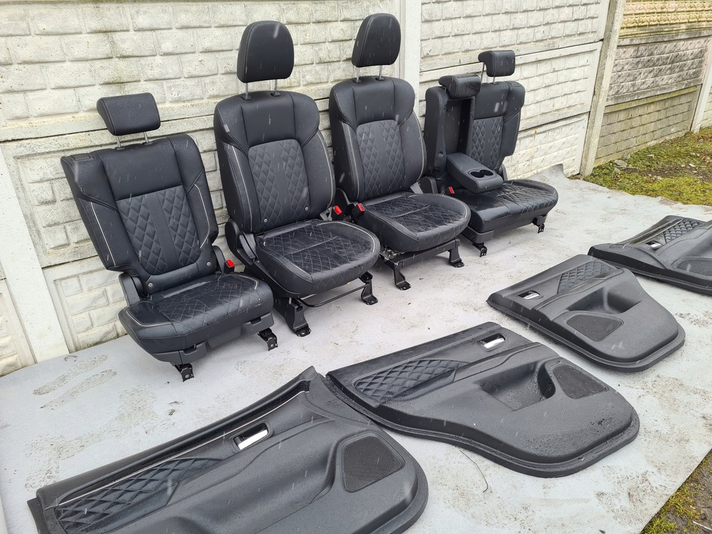 фото №14, Заднее сиденье комплект кожа outlander iii