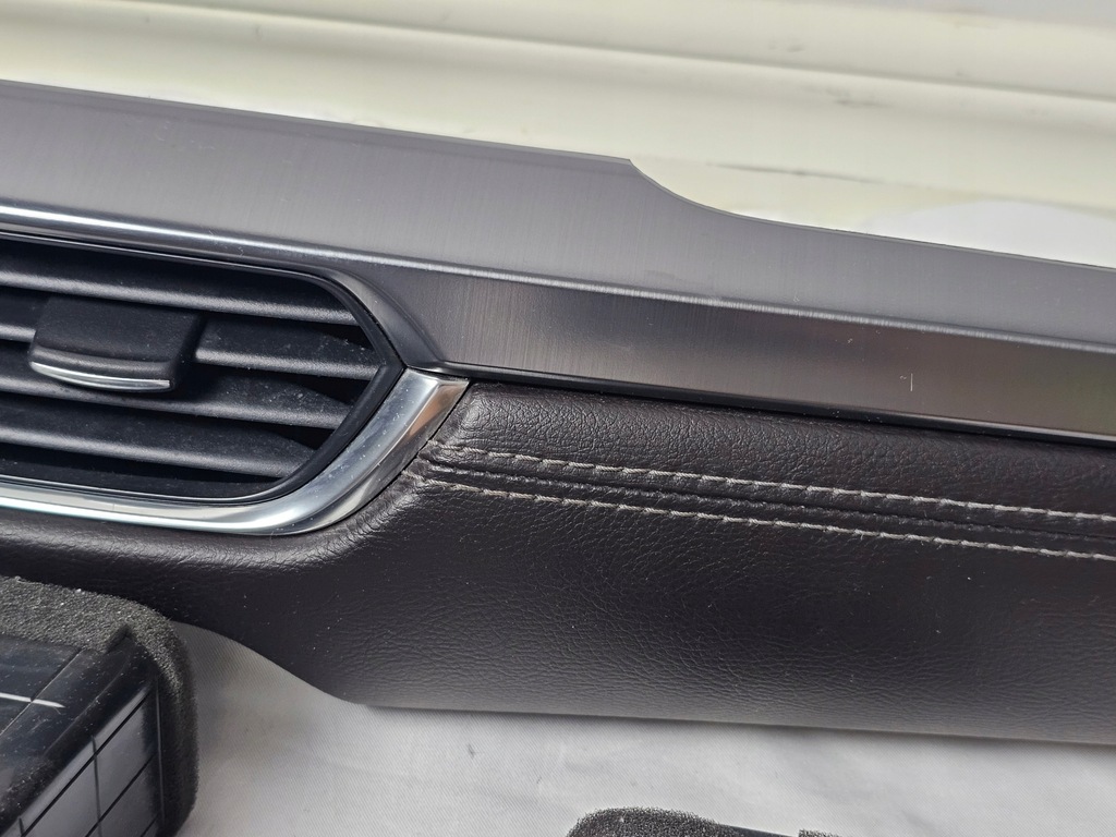 фото №6, Решітка обдув молдинг захист dekor консолі w панель шкіра mazda 6 iii gj