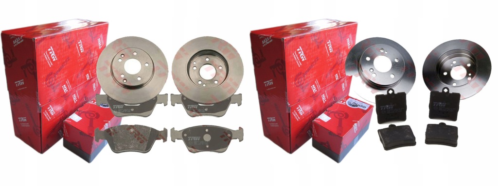 фото №1, Гальмівні диски гальмівні колодки p+t trw mercedes w202 r170