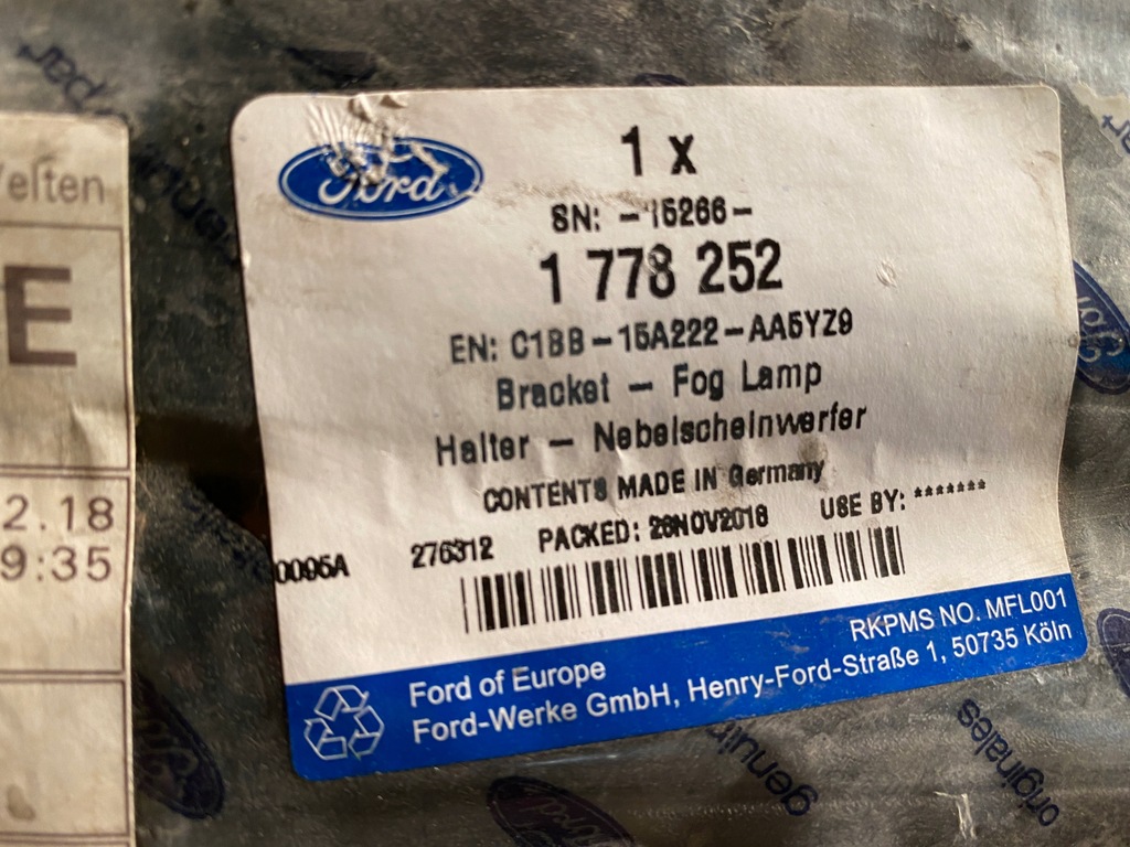 фото №7, Ford fiesta mk7 решітка бампера права