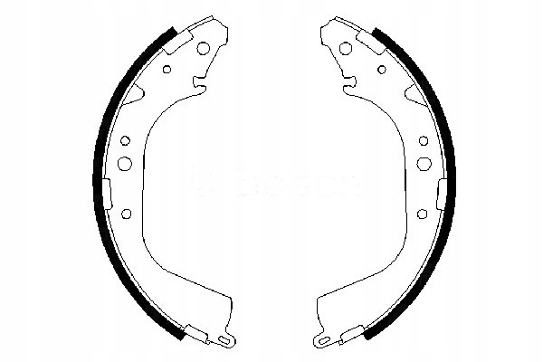 фото №1, Bosch гальмівні колодки гальмівні chevrolet aveo хетчбек 1