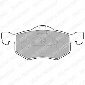 фото №2, Гальмівні диски гальмівні колодки перед delphi mazda tribute