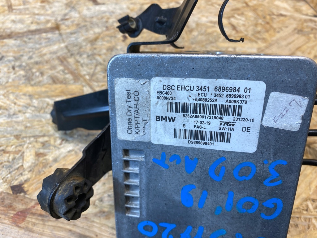 фото №11, Насос тормозная блок управления abs bmw x3 g01 x4 g02 g30 g31 3.0d 6896984