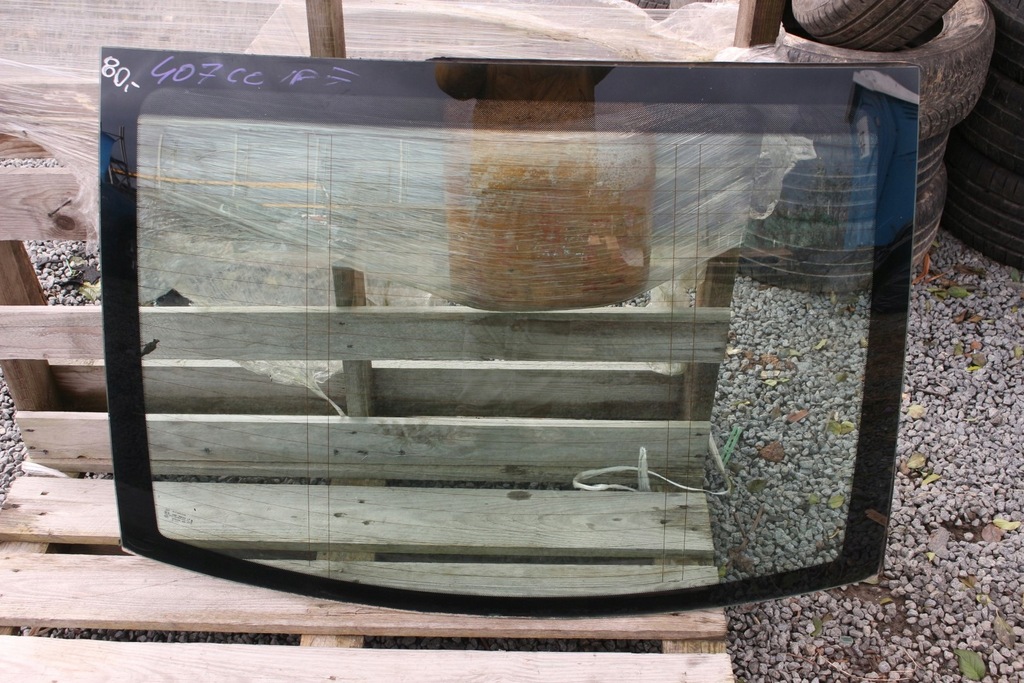 фото №5, Стекло задняя задняя peugeot 407 coupe