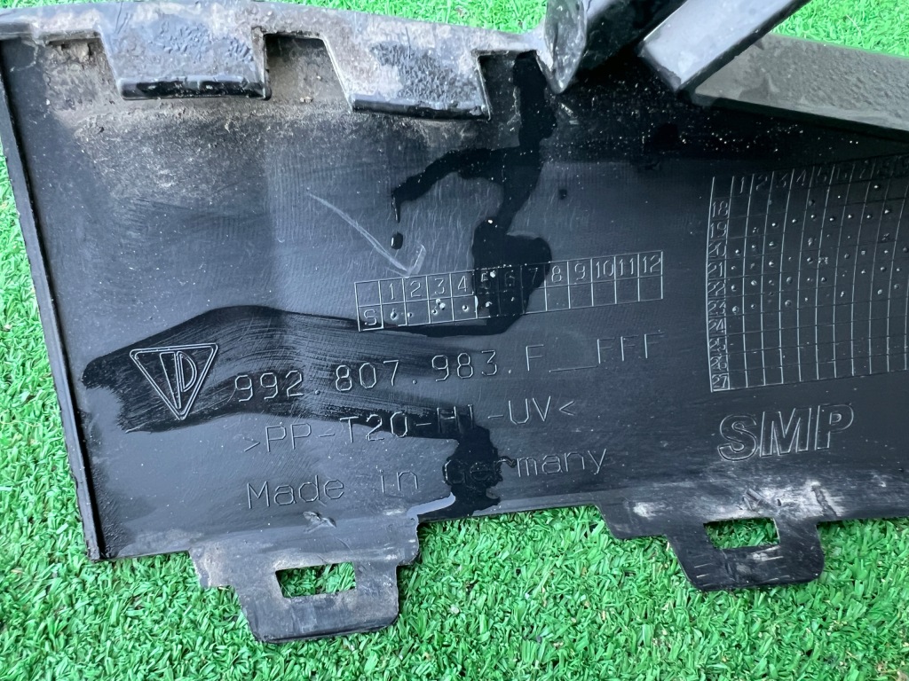 фото №10, Porsche 992 911 gts sportdesign 19- спойлер w бампер задняя 992807983f