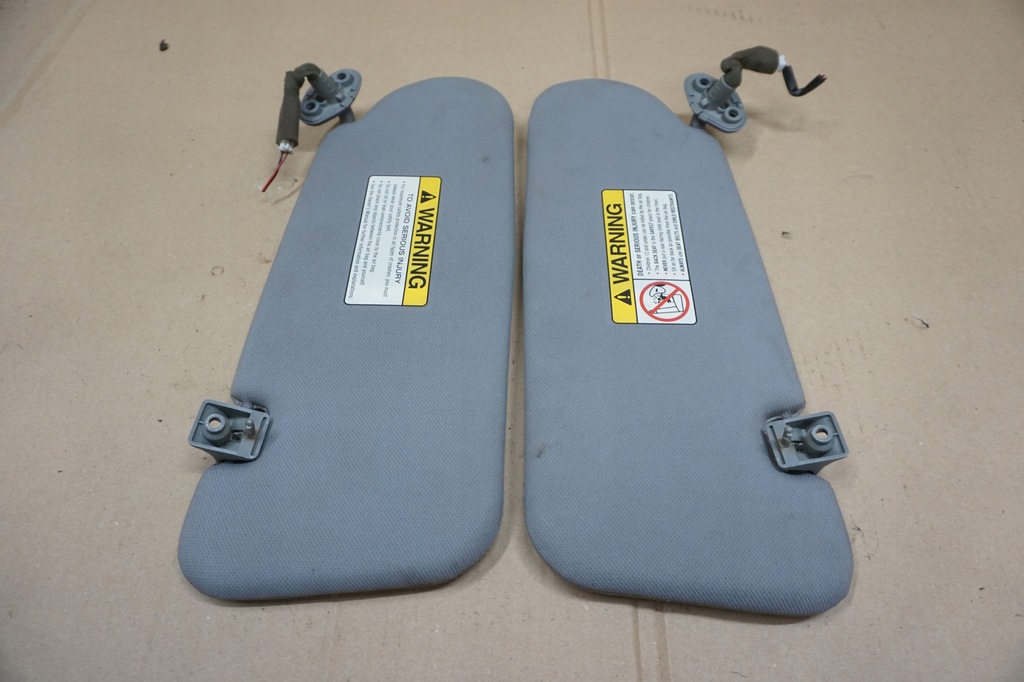 фото №7, Kia sorento i козырёк защита защита солнцезащитные 05r комплект