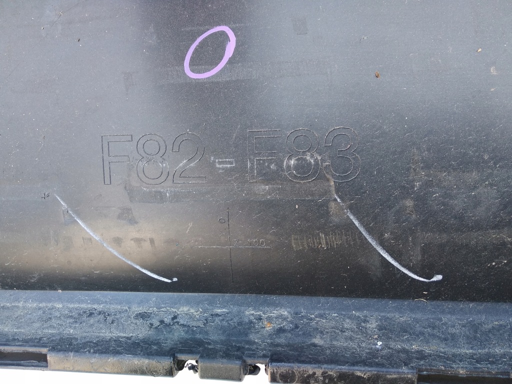 фото №12, Bmw 4 m4 f82 f83 f32 бампер задний задняя