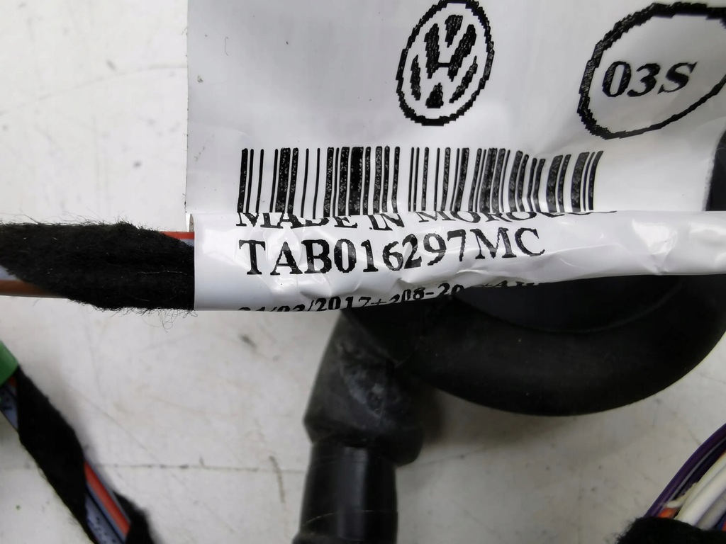 фото №9, Volkswagen arteon 2019 права сторона джгут трубопровід двері передніх