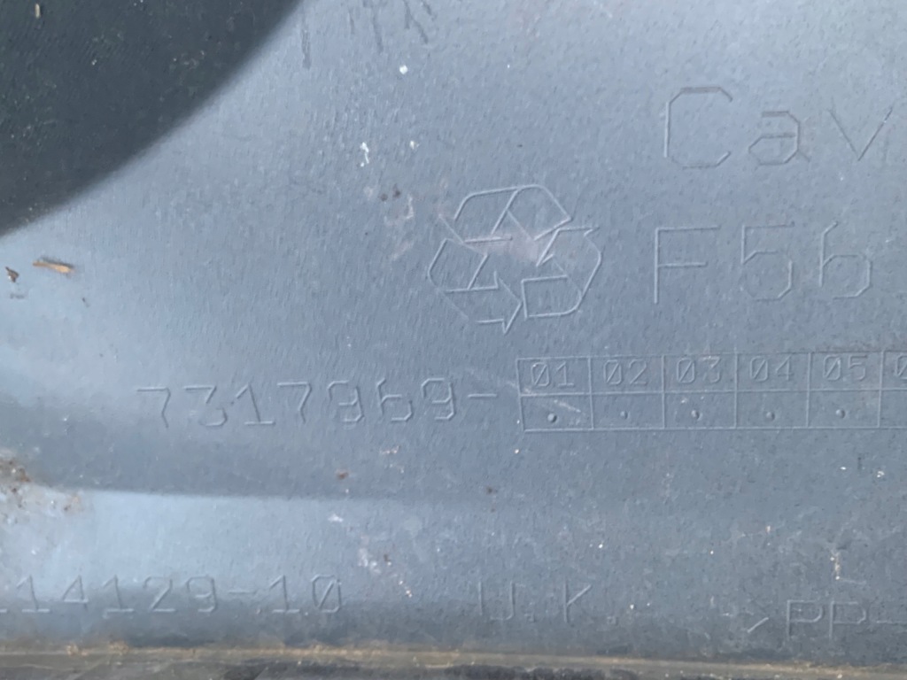 Mini cooper f56 f55 бампер перед mindnight black Недорого