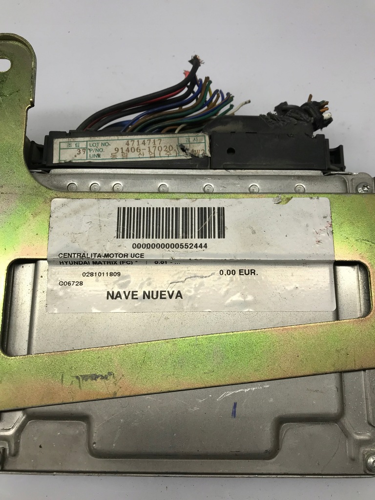 фото №6, Блок керування модуль 0281011809 39101-27612