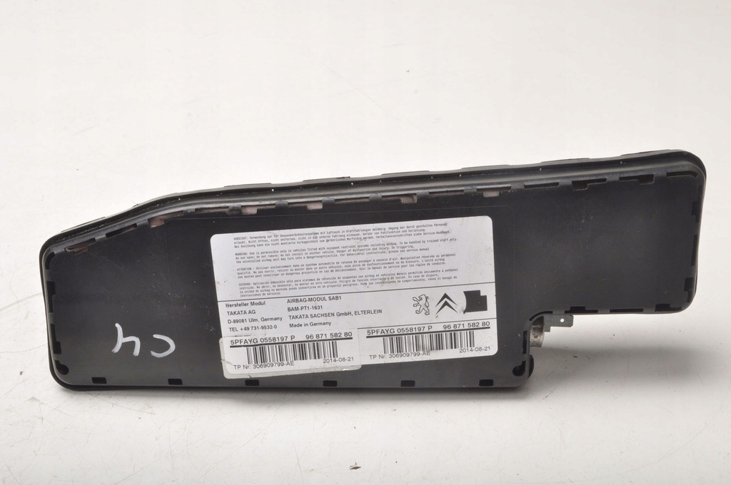 фото №1, Citroen c4 ii подушка безпеки подушка повітряна сидіння