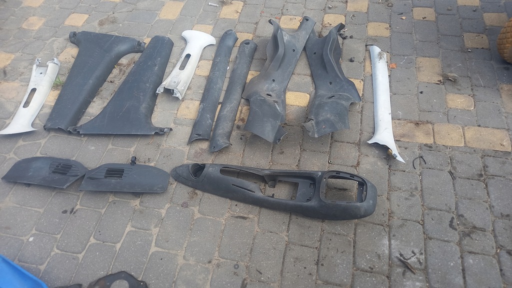 фото №1, Fiat punto ii пластик захист пороги консоль стійки 2000-2010