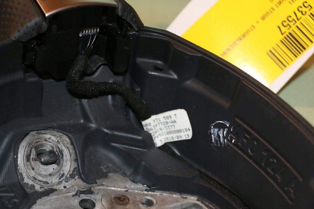 фото №11, Воздуховод audi a3 обшита кожа кожаный 8p0971589 t б/у org ładna