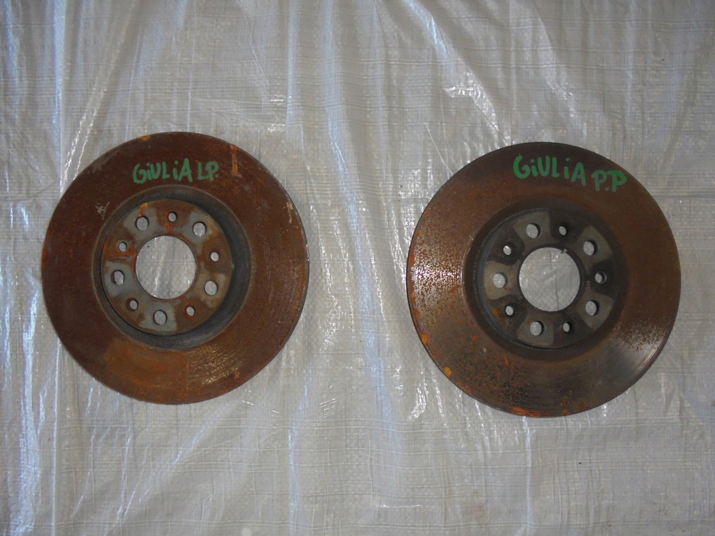 фото №1, Диск гальмівна alfa romeo giulia 2.2 дизель