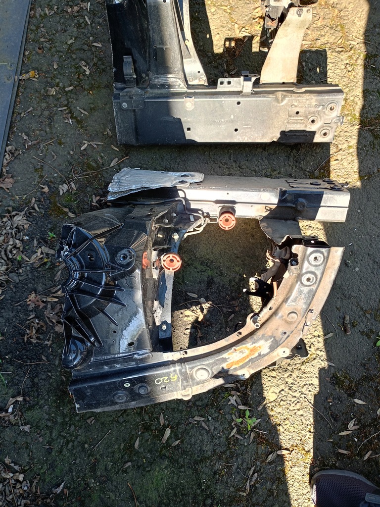 фото №1, Чверть лонжерон перед rh bmw 5 g30 g31