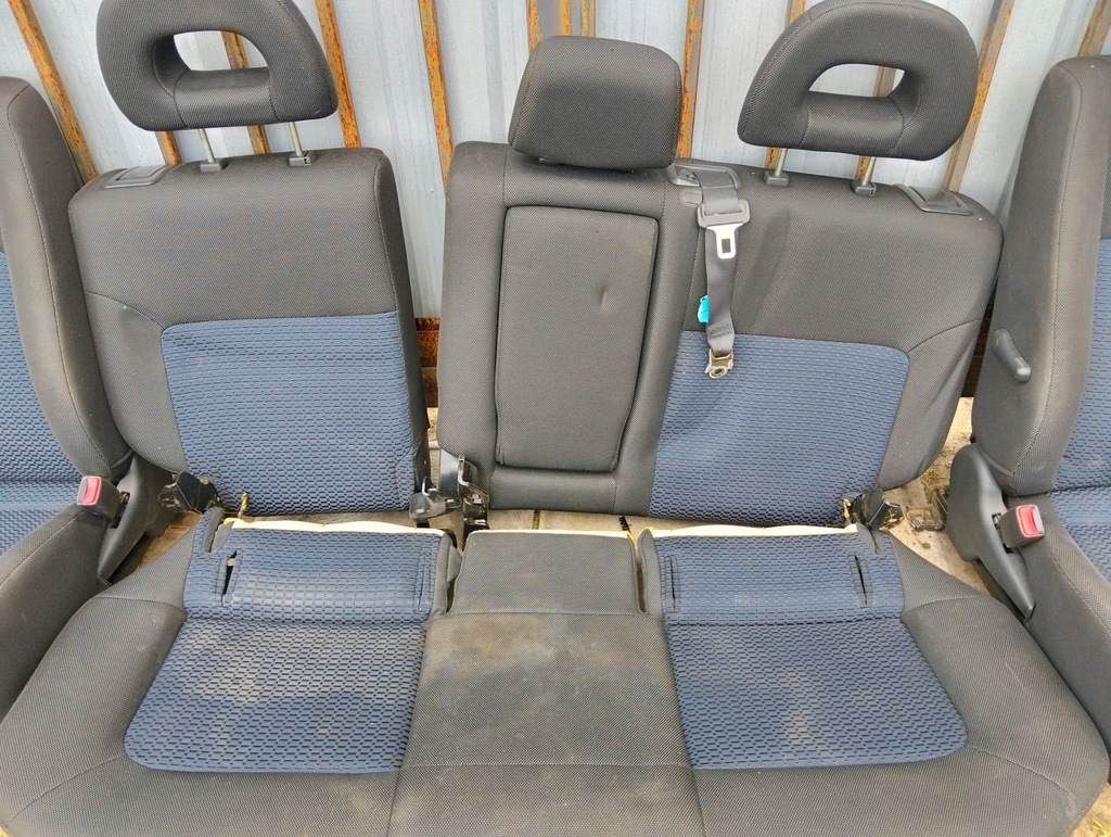 фото №7, Сидіння заднє сидіння комплект mitsubishi outlander i 2.0 4g63 03-06