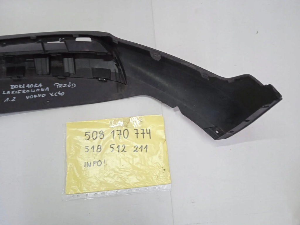 фото №10, Бампер спойлер pzród volvo xc40