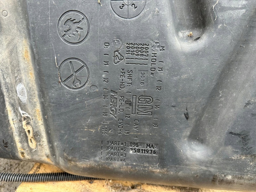 фото №9, Gmc acadia chevrolet traverse 07-17r бак bak пального оригінал oem