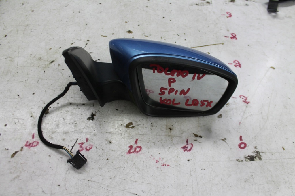 фото №1, Зеркало правое 5pin toledo iv rapid lq5x 12-15 uk