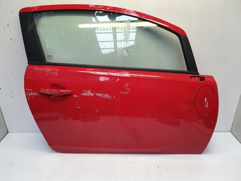 фото №1, Opel corsa e 3d дверь правое передние красные