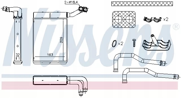 фото №8, Nissens 707095 отопитель