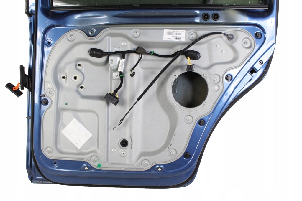 Дверей правий задній vw touran 1 рестайлінг  2 2010-2015 lr5t комплектна Доставка