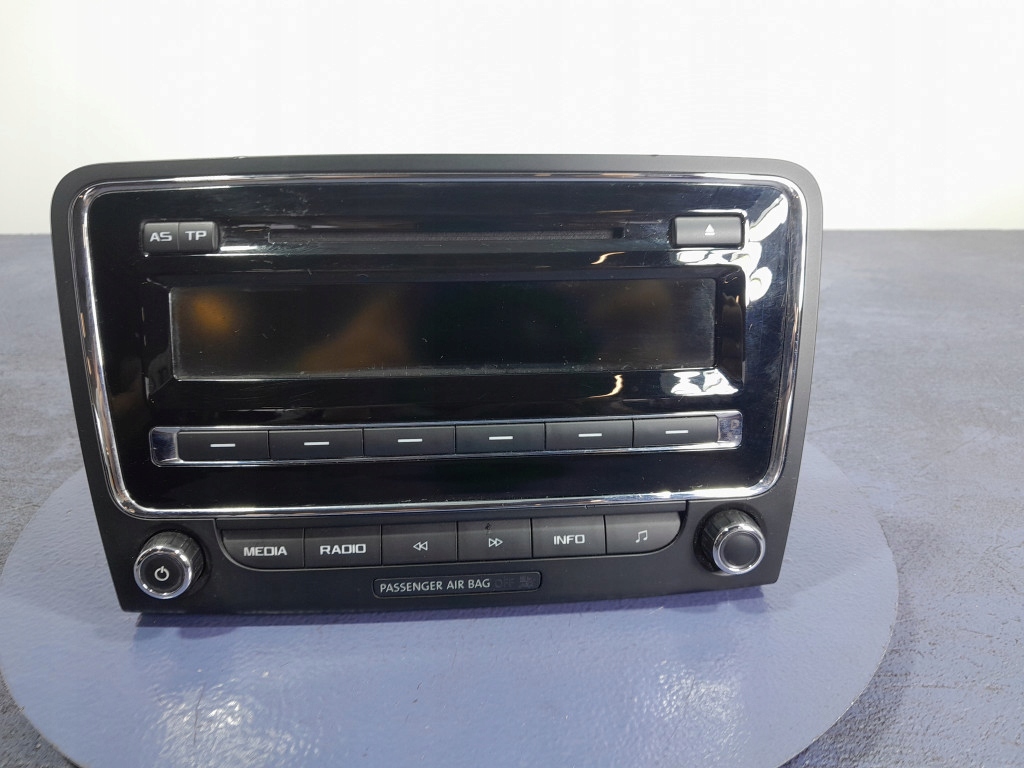 фото №1, Skoda superb ii lift радио радиопроигрыватель дисков cd 3t0035161k