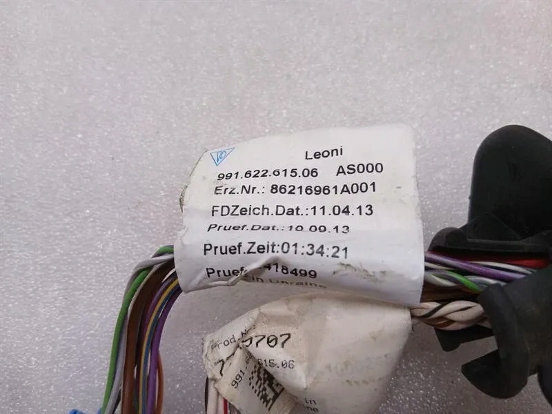 Джгут трубопровід porsche 911 991 99162261506 джгут трубопровід лівих дверей Зі Шроту