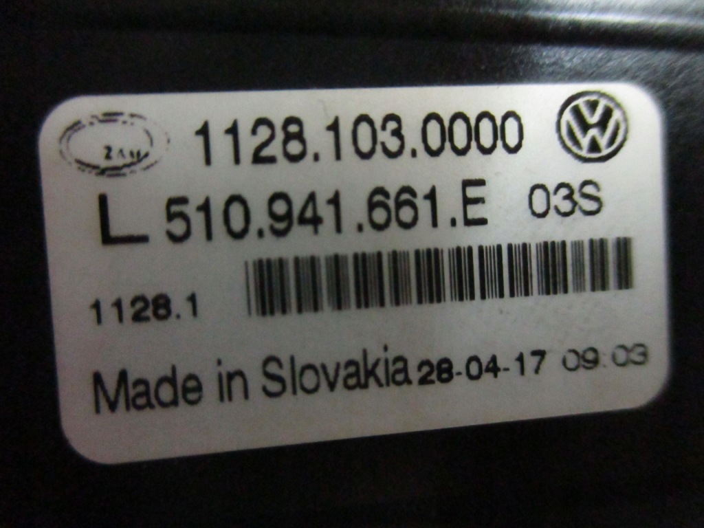 фото №6, Противотуманная фара лампа левый перед vw golf vii sportsvan lift 18r- 510941661e