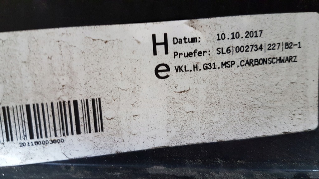 фото №9, Бампер задний bmw seria 5 g31 m-pakiet