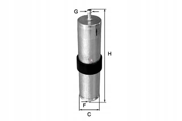 фото №2, Фильтр топлива mini r50 r53 1.4d 06.03-09.06 sofim