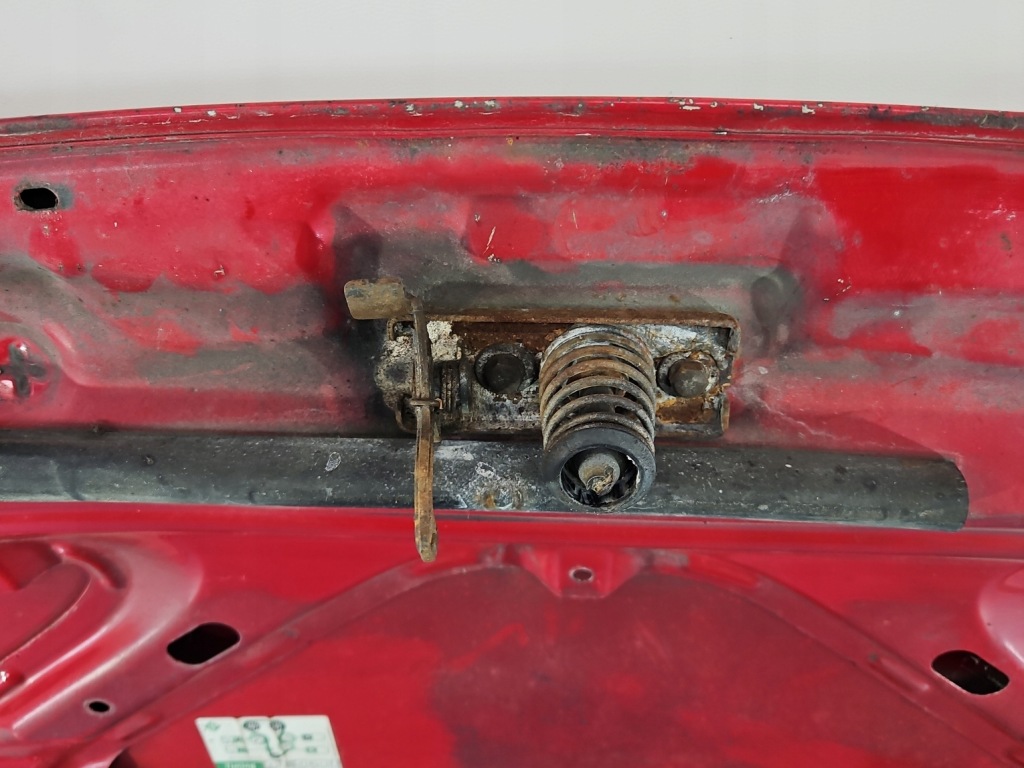 Капот передняя kia picanto 1 03-07 красный p9 Цена