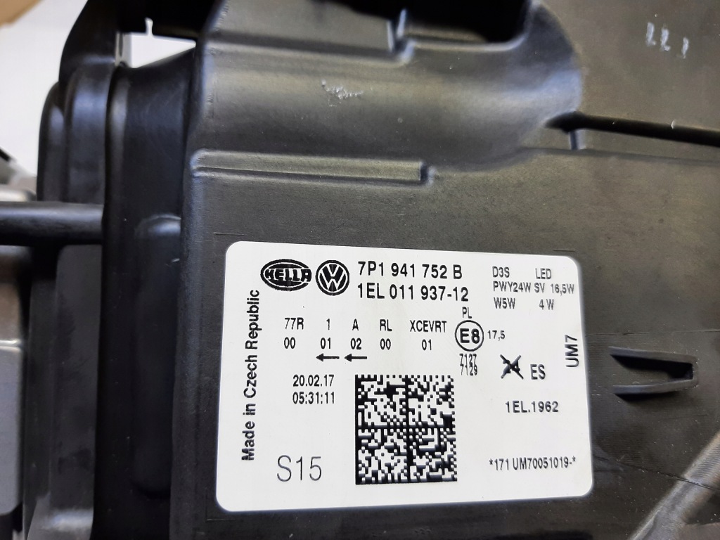 фото №15, Vw touareg фары l+p 7p1941752b 7p1941751b